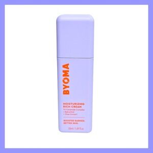 Byoma Moisturizing Rich Cream Bakuchiol & Shea Extract Ceramide Full Size New